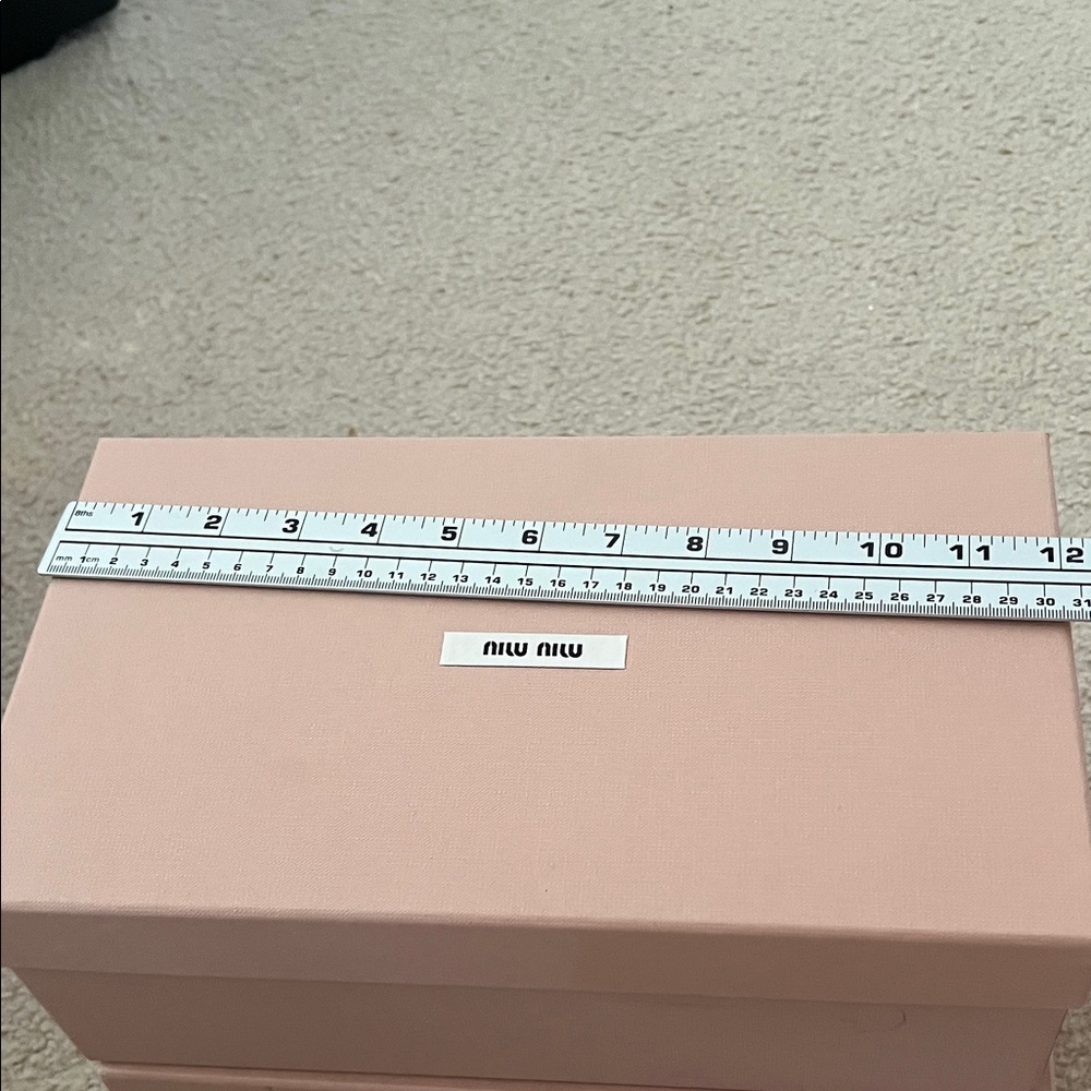 Miu Miu Blush Pink Storage Box